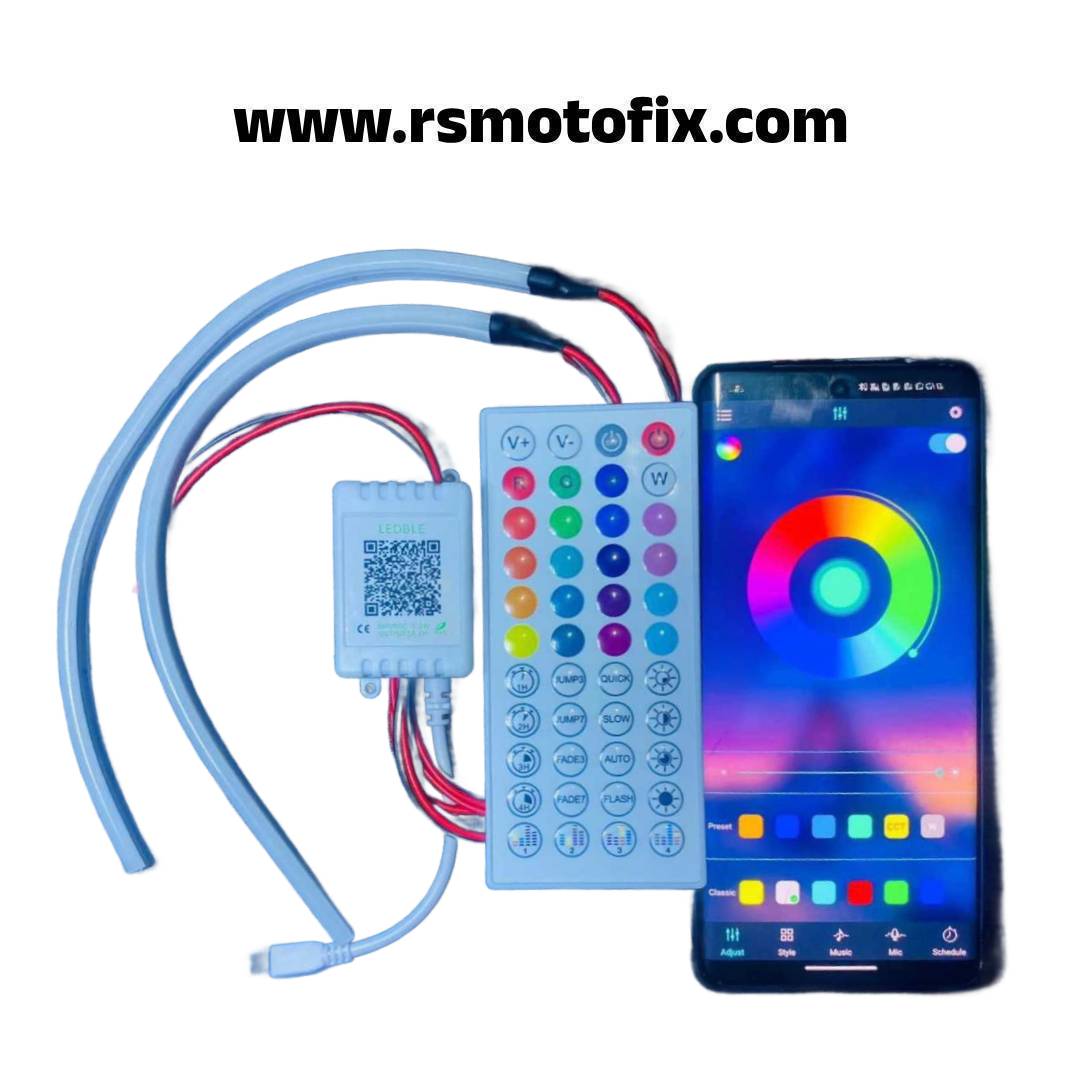 Best RGB DRL with Remote & App Control for Bike & Car | Price in BD