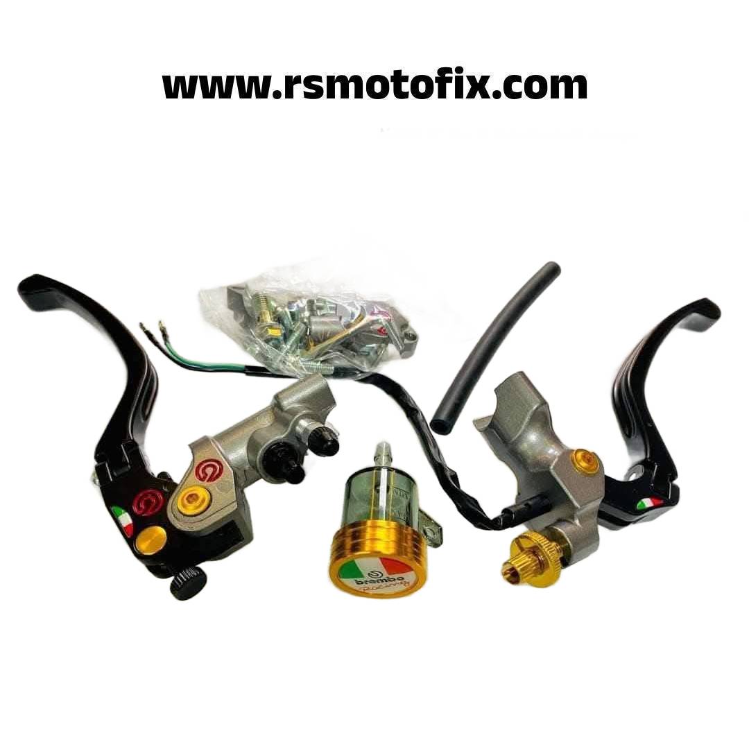 Brembo Universal Hydraulic Brake & Clutch Lever Set - Black